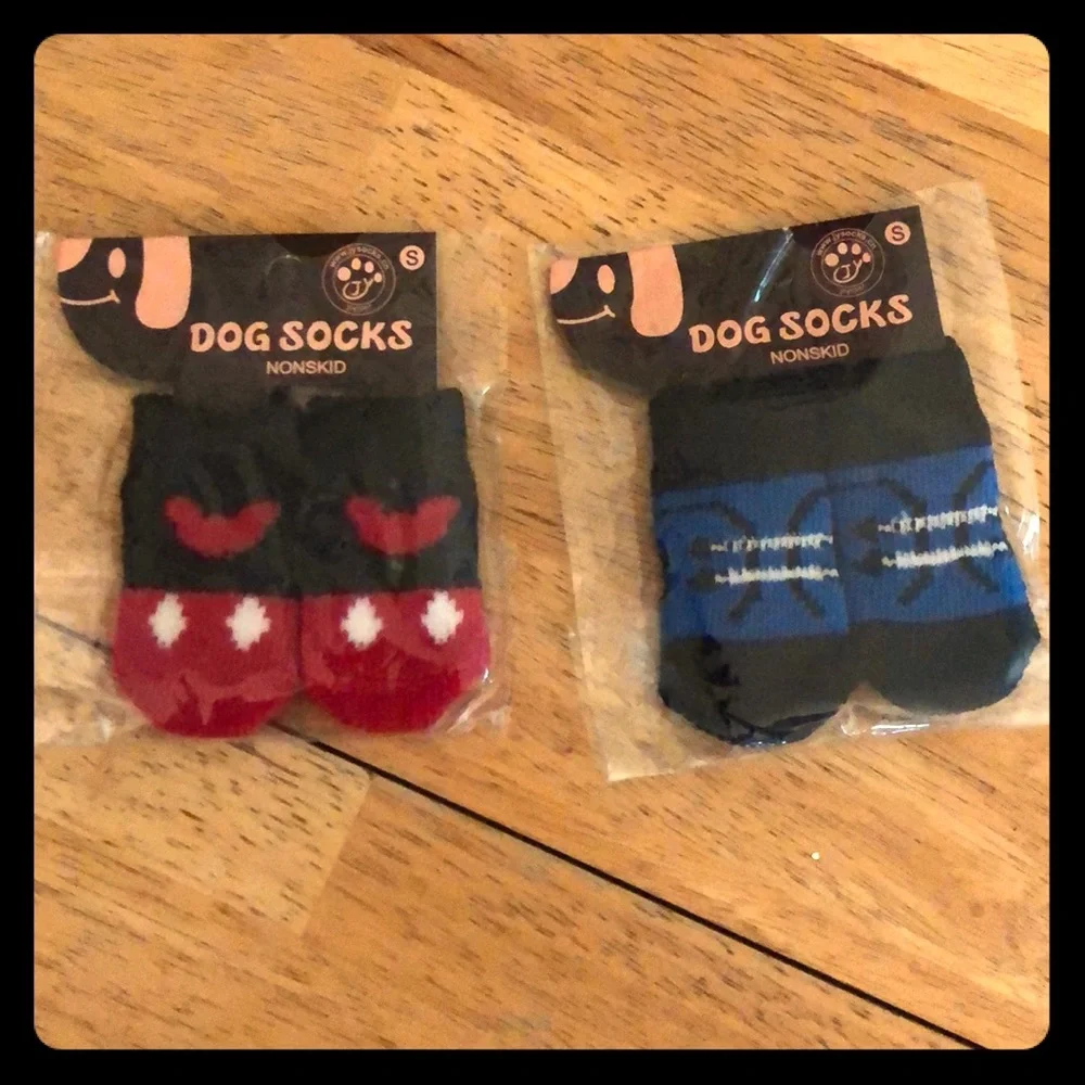 Dog socks non-skid